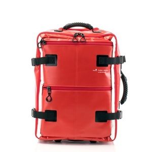 Hideo Wakamatsu Tarplauin Carry-On Red